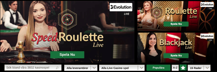 Mr Vegas Live Casino