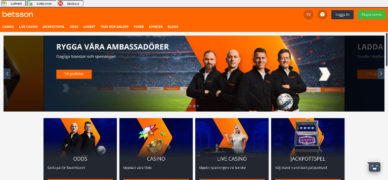 betsson casino