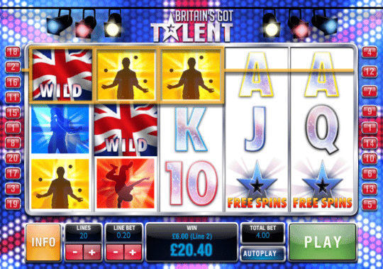 Britains Got Talent slot